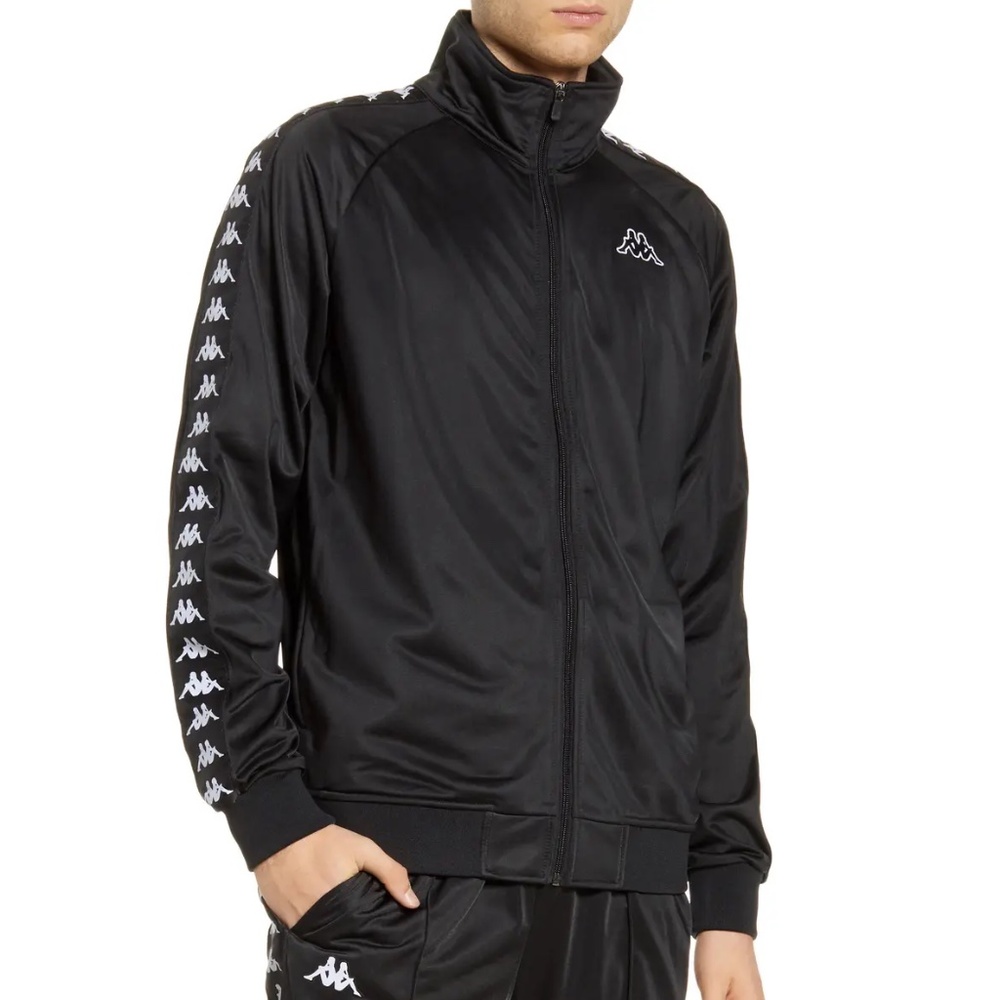 Kappa Black Track Jacket